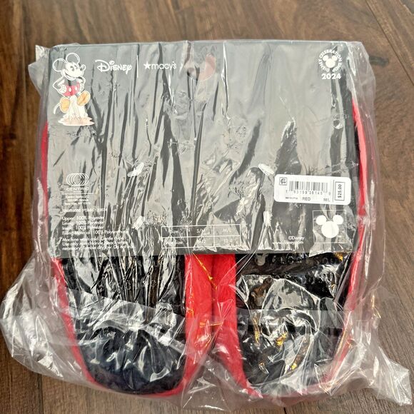 Disney | Macy's Kids Limited Edition Minnie Mouse Balloon 3D Slippers M/L(13-4) - Picture 7 of 9